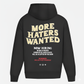 Premium Unisex Pullover Hoodie | More Haters Wanted