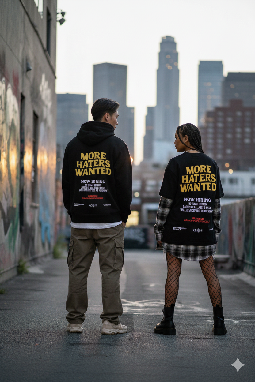 Premium Unisex Pullover Hoodie | More Haters Wanted