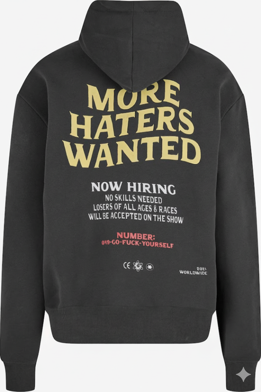 Premium Unisex Pullover Hoodie | More Haters Wanted